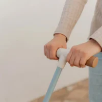 4-in-1 kolmerattaline jalgratas lükkesangaga – turvaraam ja vöö