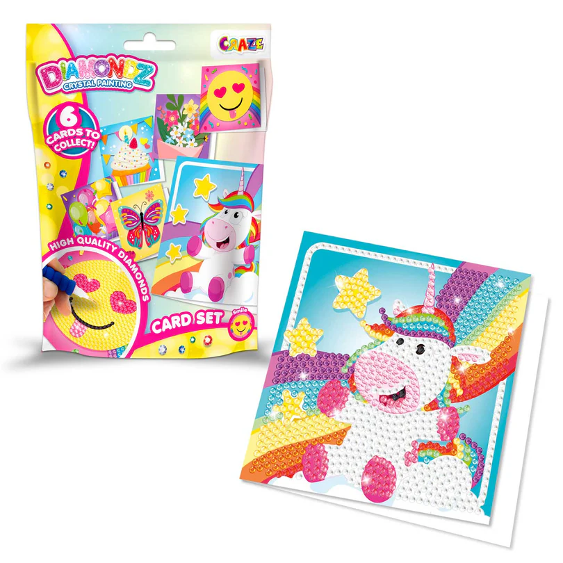 Teemantkividega kaardid meisterdamiseks – peenmotoorika ja keskendumise arendamine