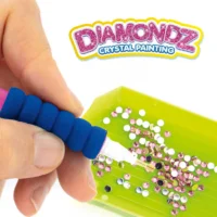 Diamondz Bild Set Loewe – teemantmosaiik kivikestega, arendab peenmotoorikat