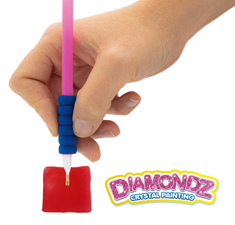 Diamondz Bild Set Loewe – teemantmosaiik kivikestega, arendab peenmotoorikat