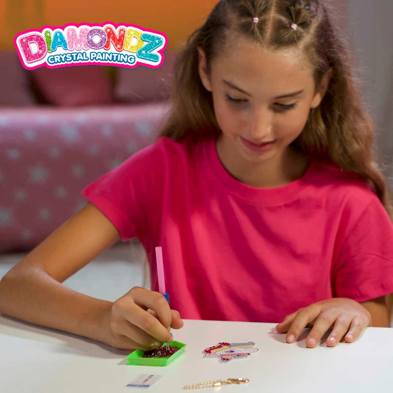 Teemantmosaiik Snäkid võtmehoidjad 6+ – Diamondz võtmehoidjate meisterdamiskomplekt