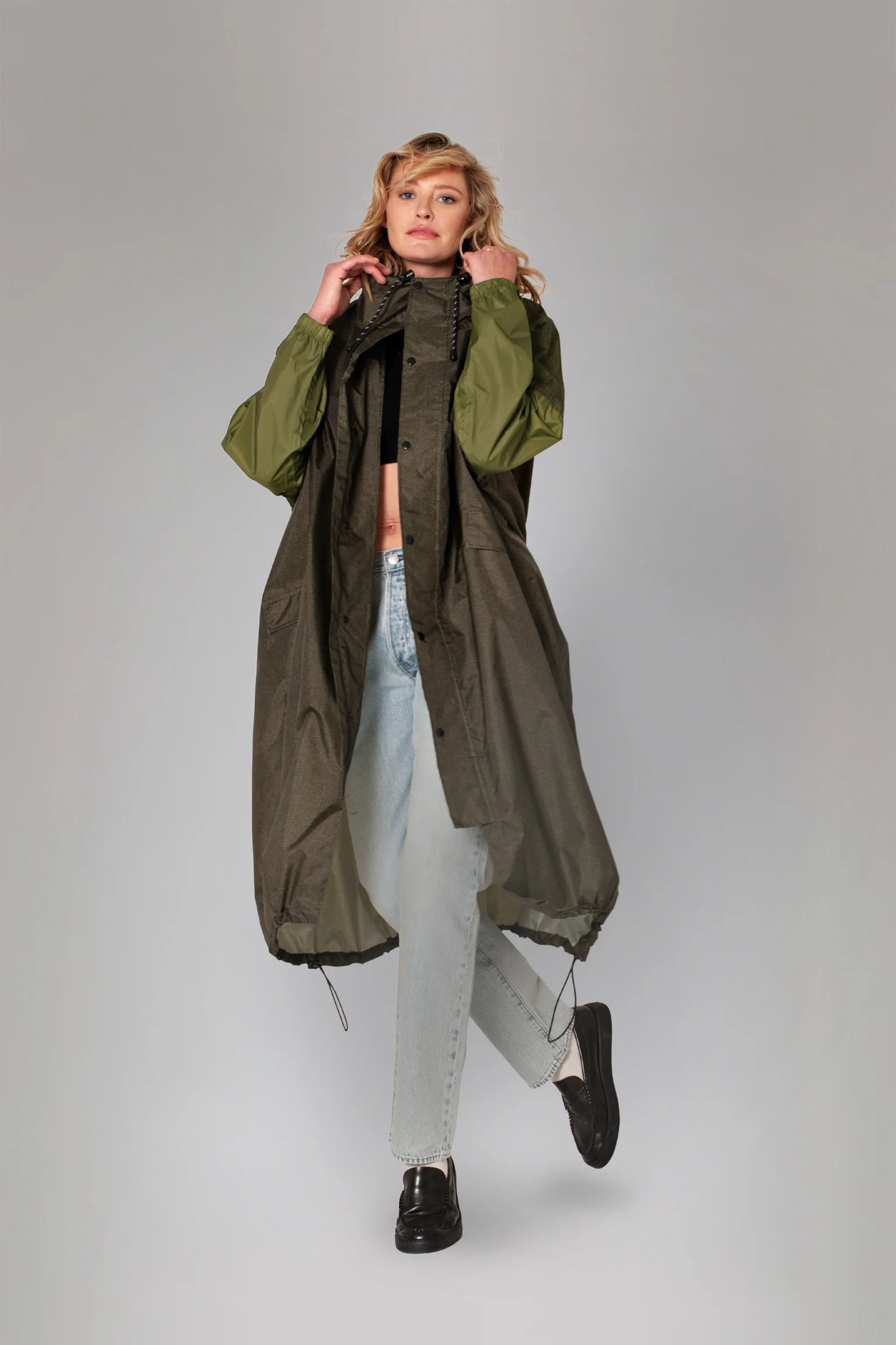 Rainkiss kokkupandav ja stiilne vihmakeep – veekindel poncho