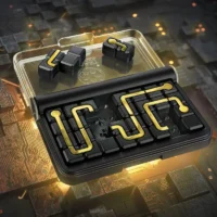 SmartGames IQ Circuit loogikamäng 8+ IQ Circuit puslemäng lastele ja täiskasvanutele