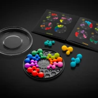Kaasaskantava karbiga SmartGames Deluxe IQ Ring loogikamäng