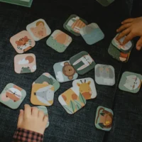 Tu Tu Family Mix and Match Game laste kaardimäng loomadega
Laste paaride leidmise ja memoriini mäng Tu Tu Family Mix and Match Game laste kaardimäng loomadega Laste paaride leidmise ja memoriini mäng