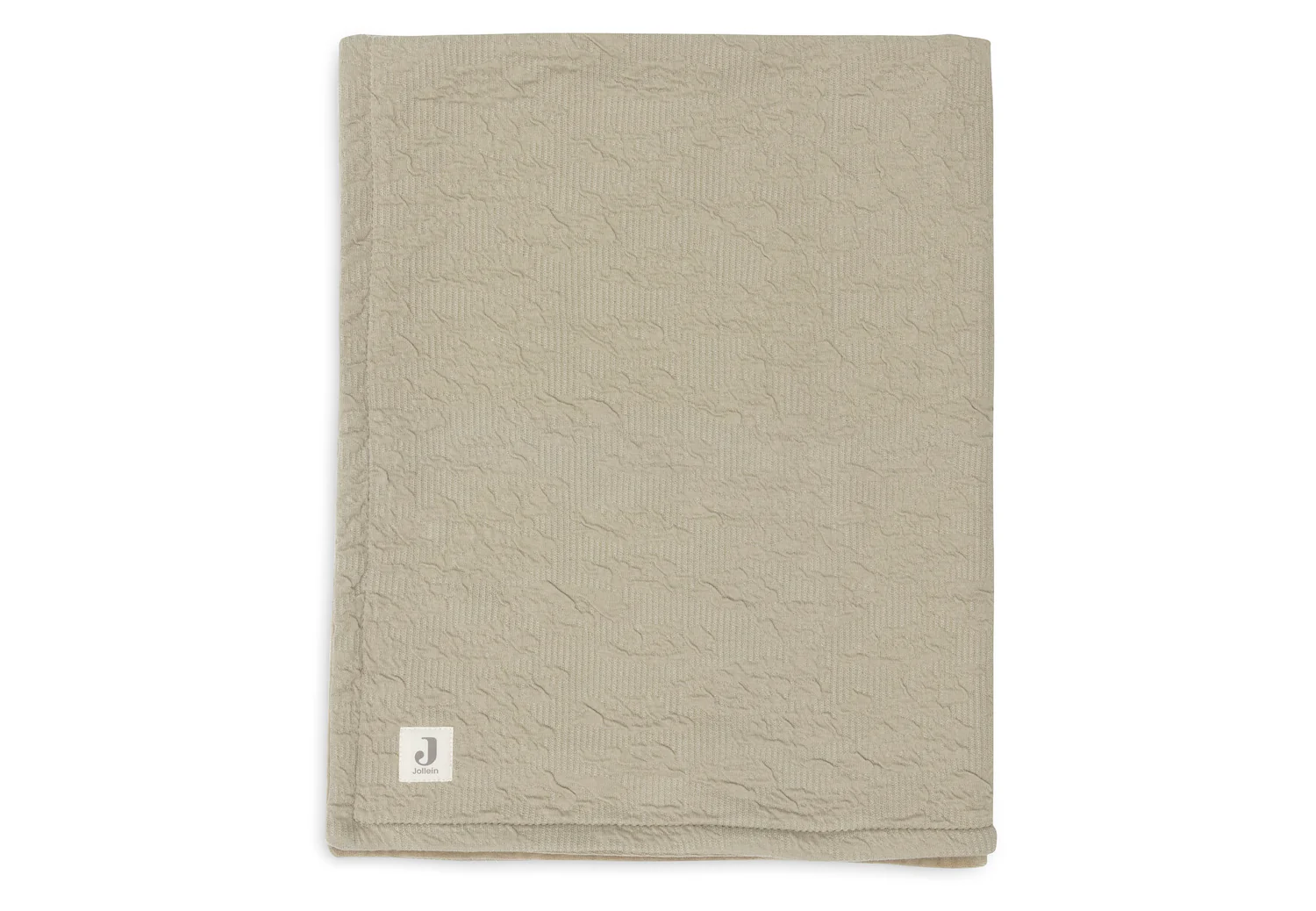 Jollein Soft Waves beebitekk fliisvoodriga 75 x 100 cm Olive Green