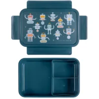 A Little Lovely Company Robots bento-lõunakarp lapsele
Robotimustriga laste lõunakarp eemaldatava kahe lahtriga sisuga A Little Lovely Company Robots bento-lõunakarp lapsele Robotimustriga laste lõunakarp eemaldatava kahe lahtriga sisuga