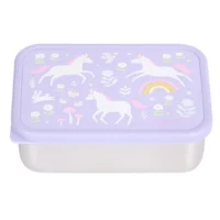 A Little Lovely Company Unicorn Dreams roostevabast terasest toidukarp lapsele A Little Lovely Company Unicorn Dreams roostevabast terasest toidukarp lapsele