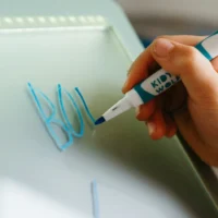 KIDYWOLF KIDYDRAW-PRO valgustahvel lastele joonistamiseks Kahepoolne A4 joonistustahvel tähtede ja numbrite harjutamiseks