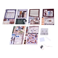 Puidust 3D pusle Raamatupood LED-valgustusega
Puidust miniatuurmaja raamatupood valgusega Puidust 3D pusle Raamatupood LED-valgustusega Puidust miniatuurmaja raamatupood valgusega