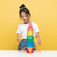Connetix Light Rocket Pack valgusega magnetklotsid 30 osa