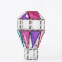 Connetix Glitter Unicorn sädelevad magnetklotsid 56 osa Connetix Glitter Unicorn sädelevad magnetklotsid 56 osa