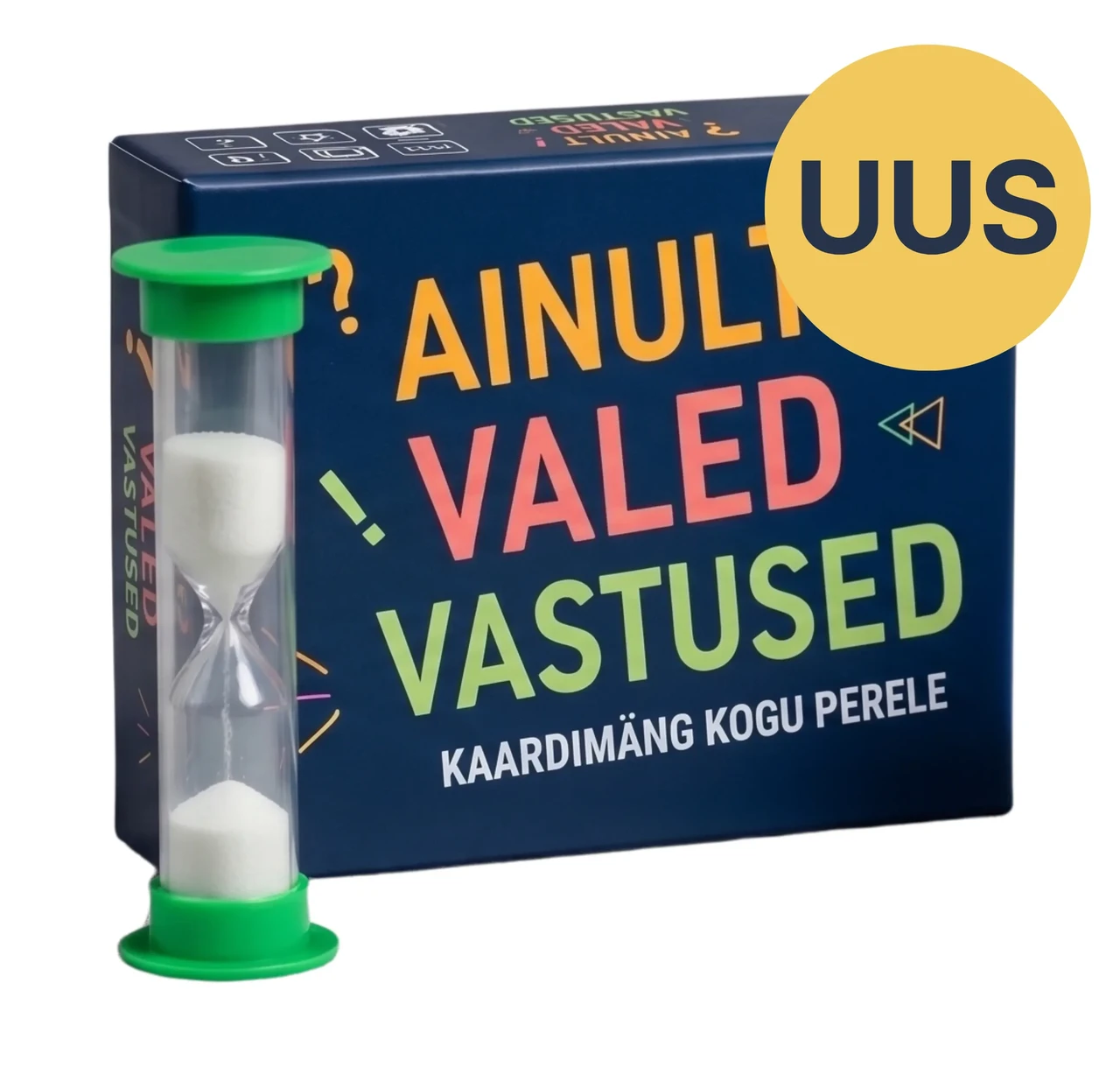 NUPU Ainult valed vastused kaardimäng lastele ja perele