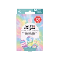 WILD STRIPES Rainbow veekindlad haavaplaastrid 20 tk WILD STRIPES Rainbow veekindlad haavaplaastrid 20 tk